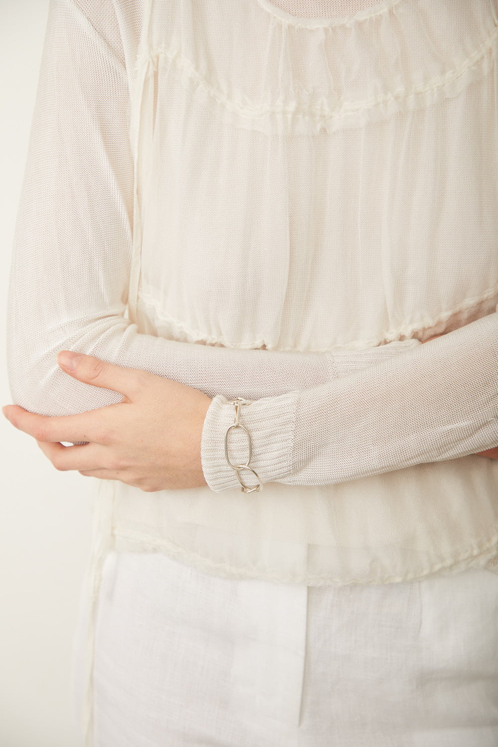 Silver Brazalete