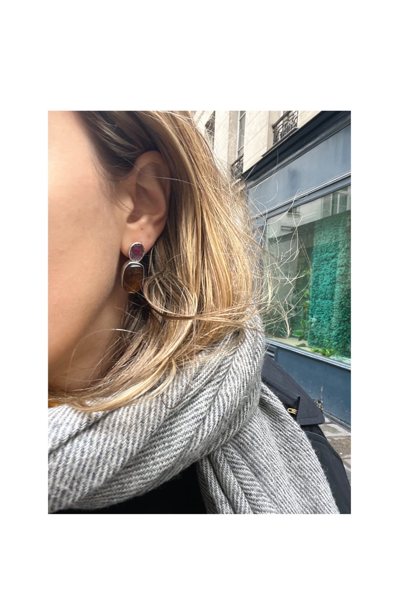 Aro energetical earring  #2 - par