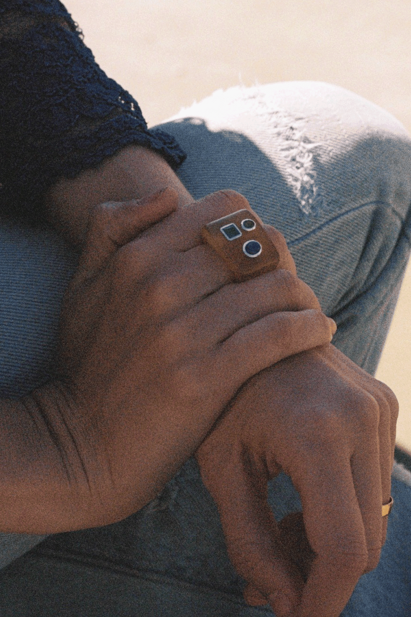 Anillo Agatha con piedras